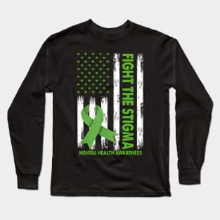 Green Ribbon Long Sleeve T-Shirt